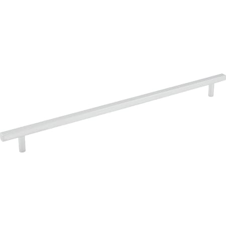 305 Mm Center-to-Center Polished Chrome Square Dominique Cabinet Bar Pull